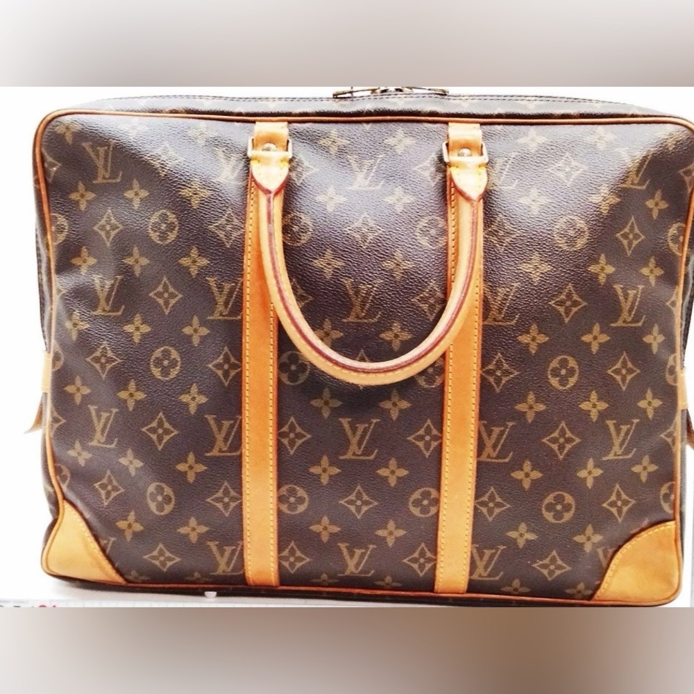 Authentic LOUIS VUITTON Monogram Porte Document Voyage - Picture 12 of 12